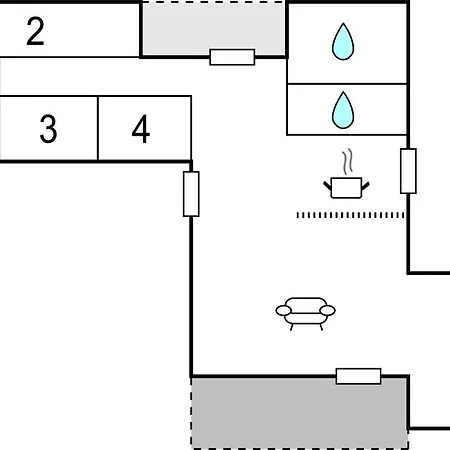 بيت للعطل 5 Bedroom Beautiful In